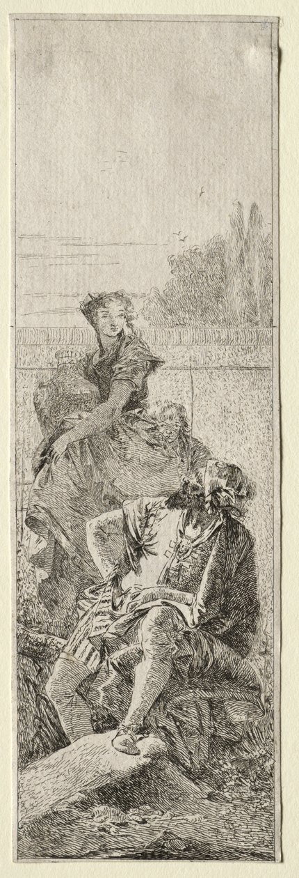 To Bønder af Giovanni Domenico Tiepolo