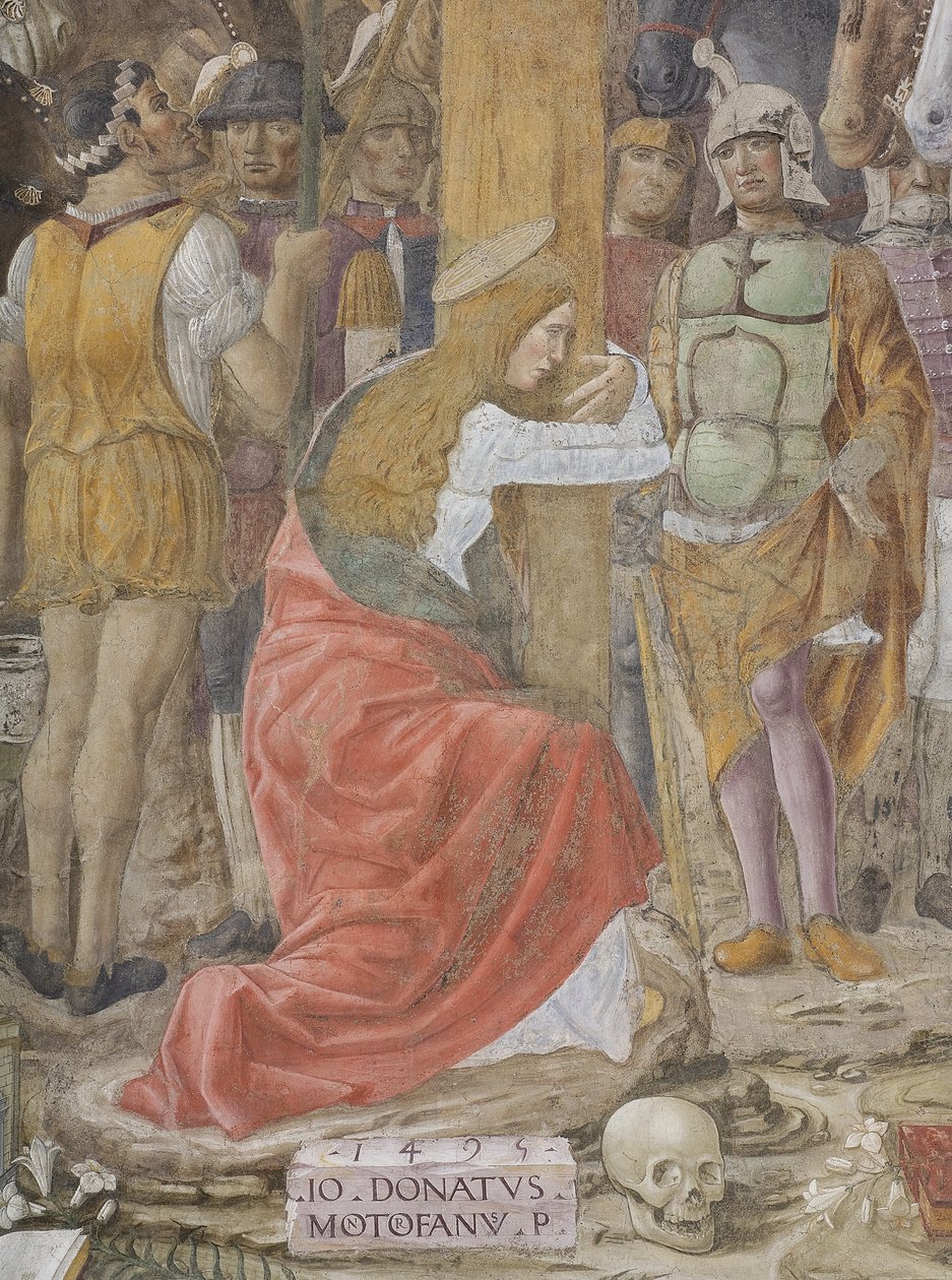 Korsfæstelse, 1495 (detalje af 3498420) af Giovanni Donato Montorfano