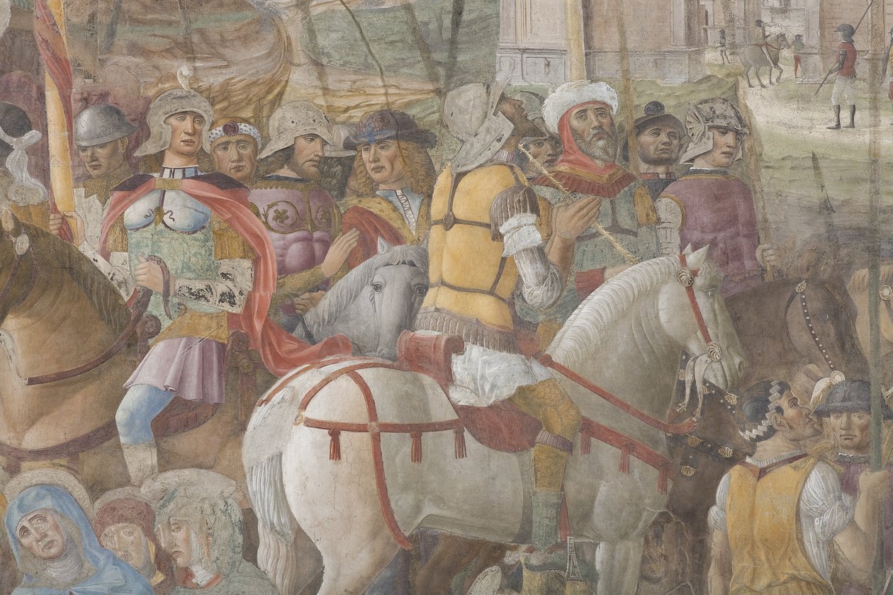 Korsfæstelse, 1495 (detalje af 3498420) af Giovanni Donato Montorfano