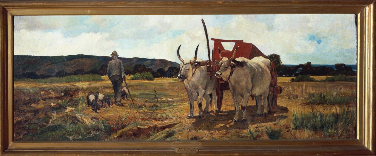 Italien, Firenze, Toscana Maremma, omkring 1894 af Giovanni Fattori