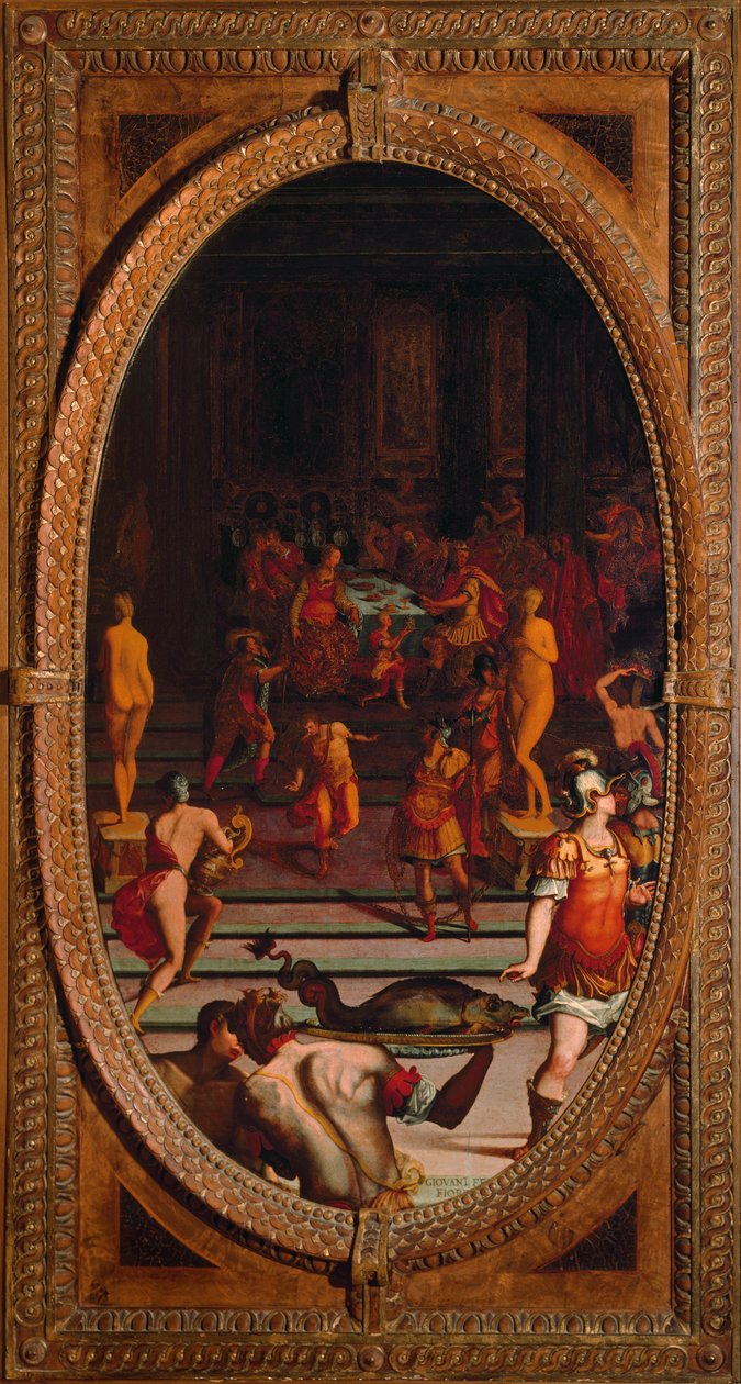 Ringen af Samos Polycrates (maleri af Giovanni Fedini