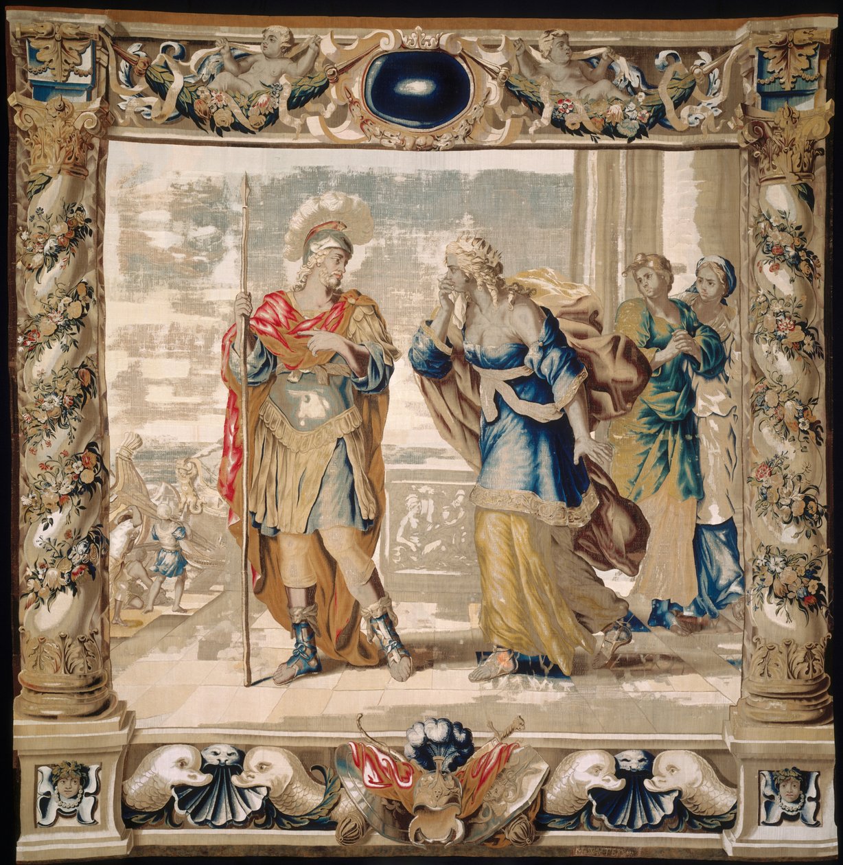 Aeneas siger farvel til Dido af Giovanni Francesco (1610 62) Romanelli