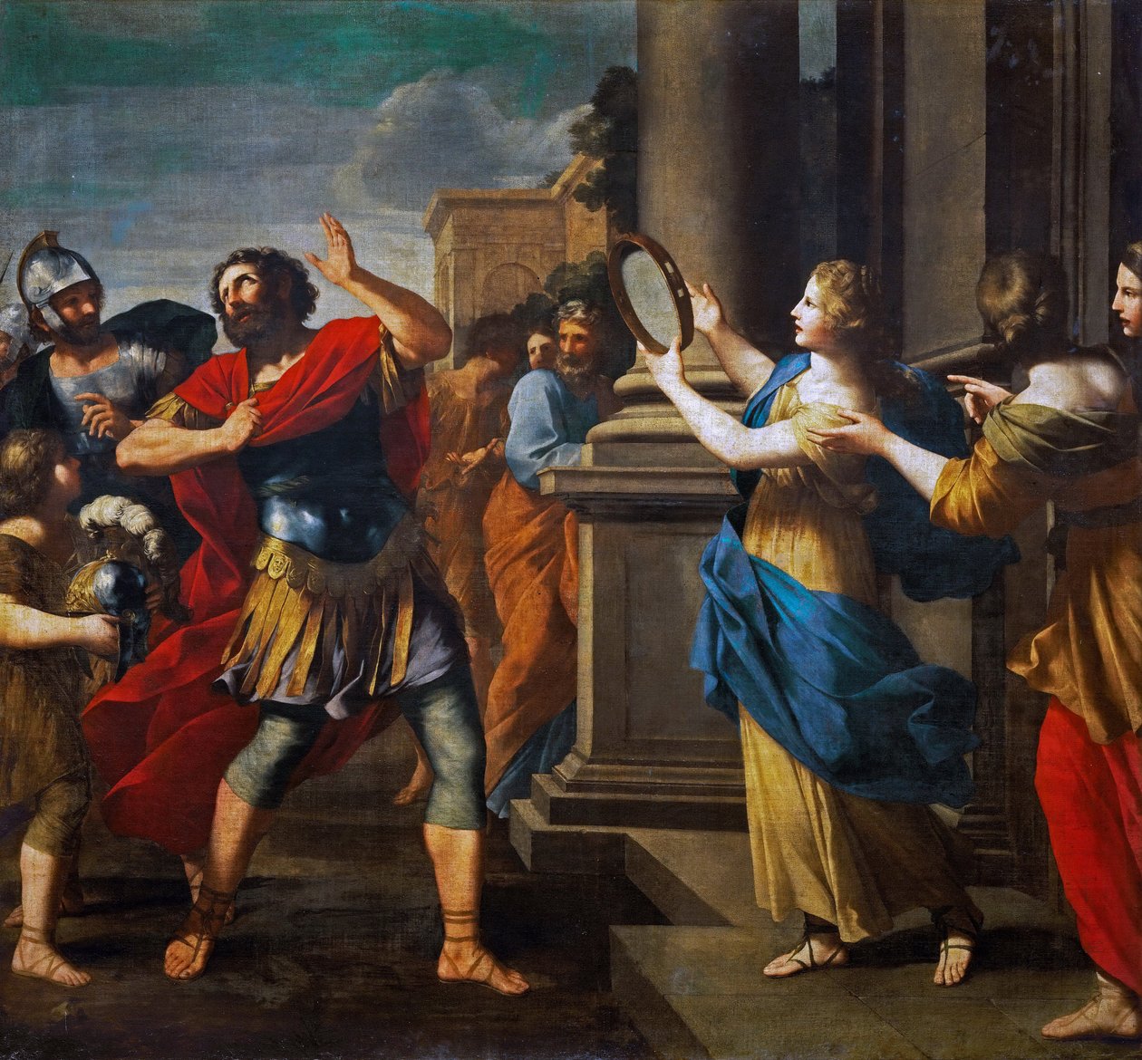 Barok: Jeftas datter af Romanelli, Giovanni Francesco (1610-1662) af Giovanni Francesco Romanelli
