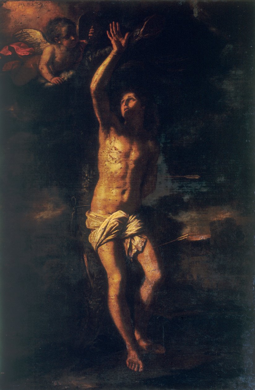 Sankt Sebastian af Giovanni Francesco Barbieri