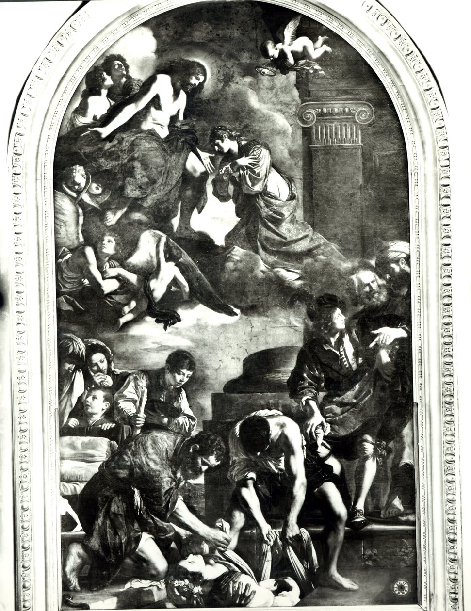Sankt Petronillas begravelse af Giovanni Francesco Barbieri