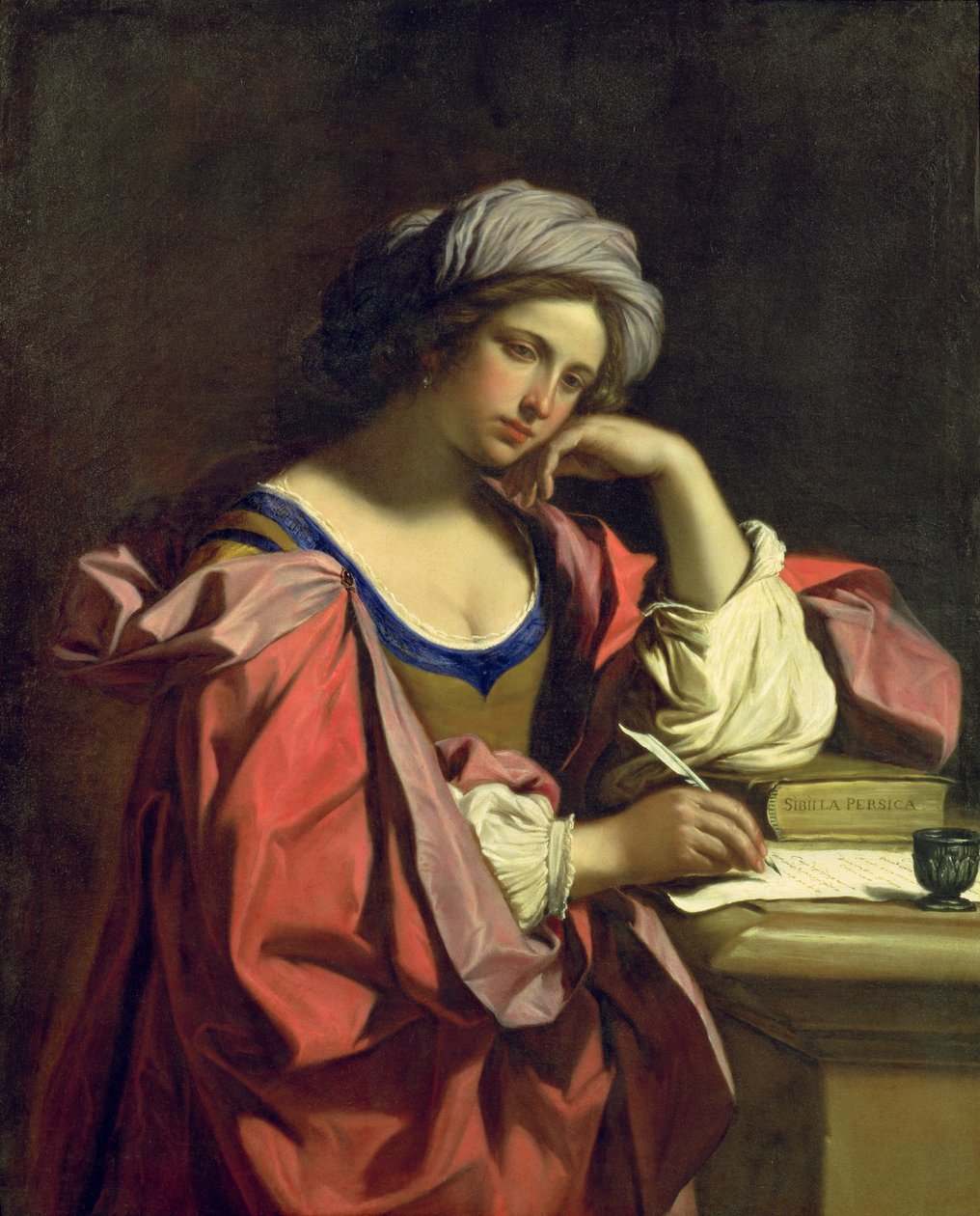 Den persiske sibylle af Giovanni Francesco Barbieri