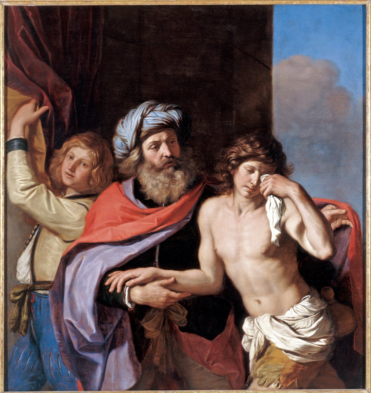 Den fortabte søns tilbagevenden, 1654-55 af Giovanni Francesco Barbieri