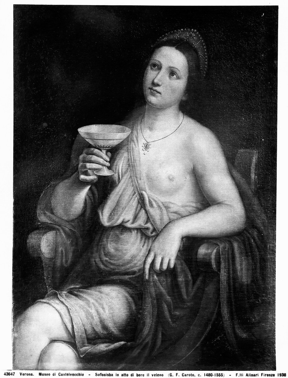 Sophonisbe af Giovanni Francesco Caroto