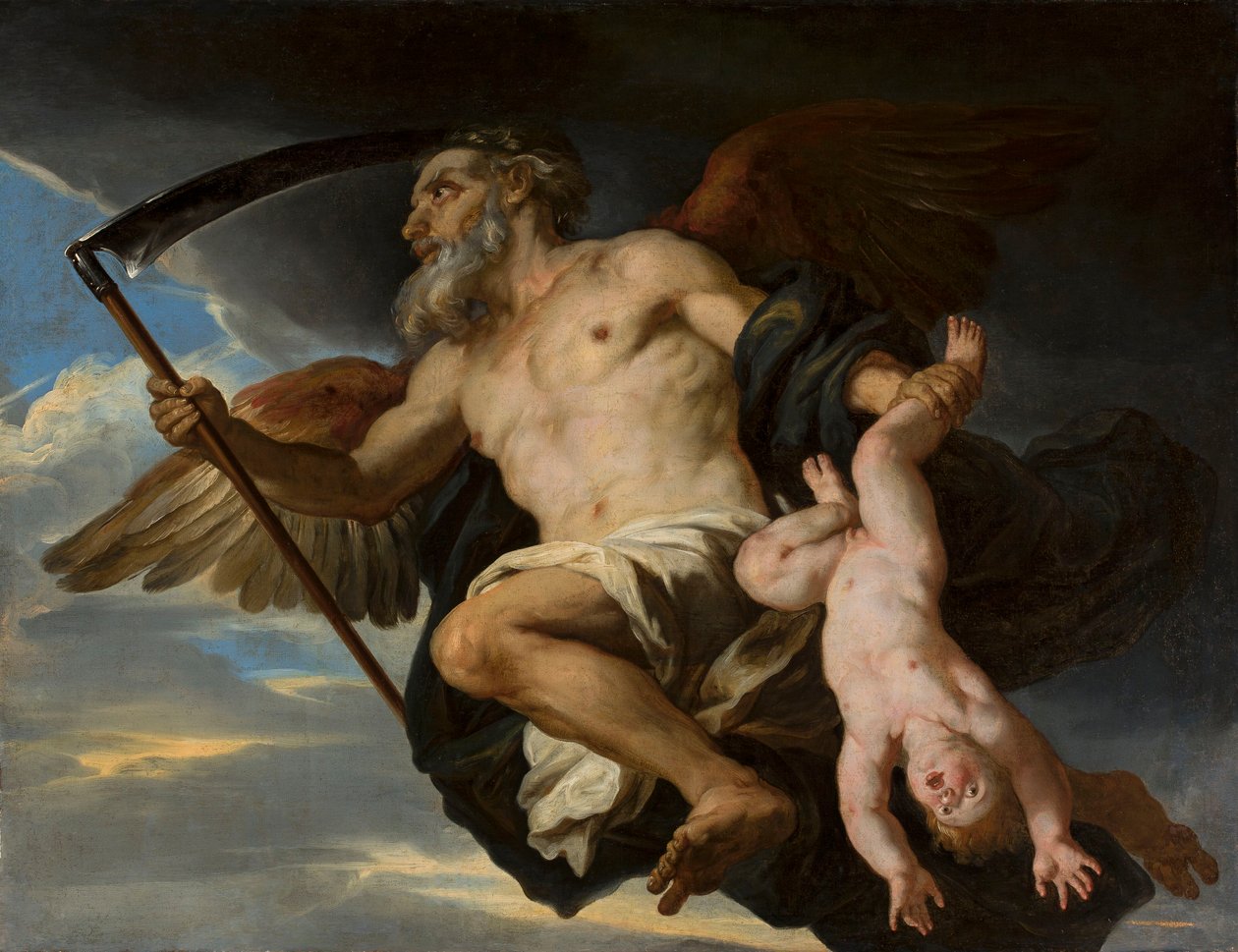 Chronos af Giovanni Francesco Romanelli