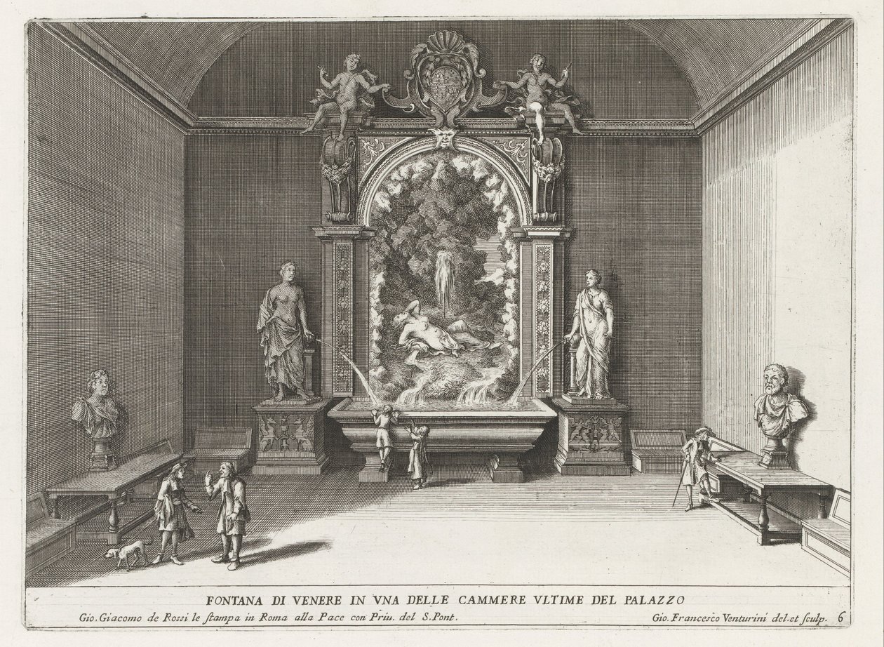 Fontein van Venus i de Villa d