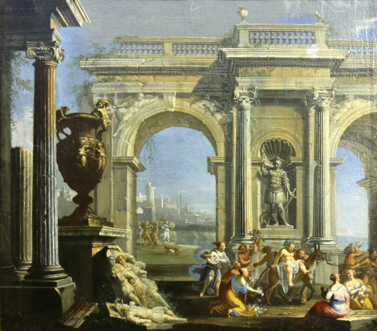 Silènes triumf. af Giovanni Ghisolfi