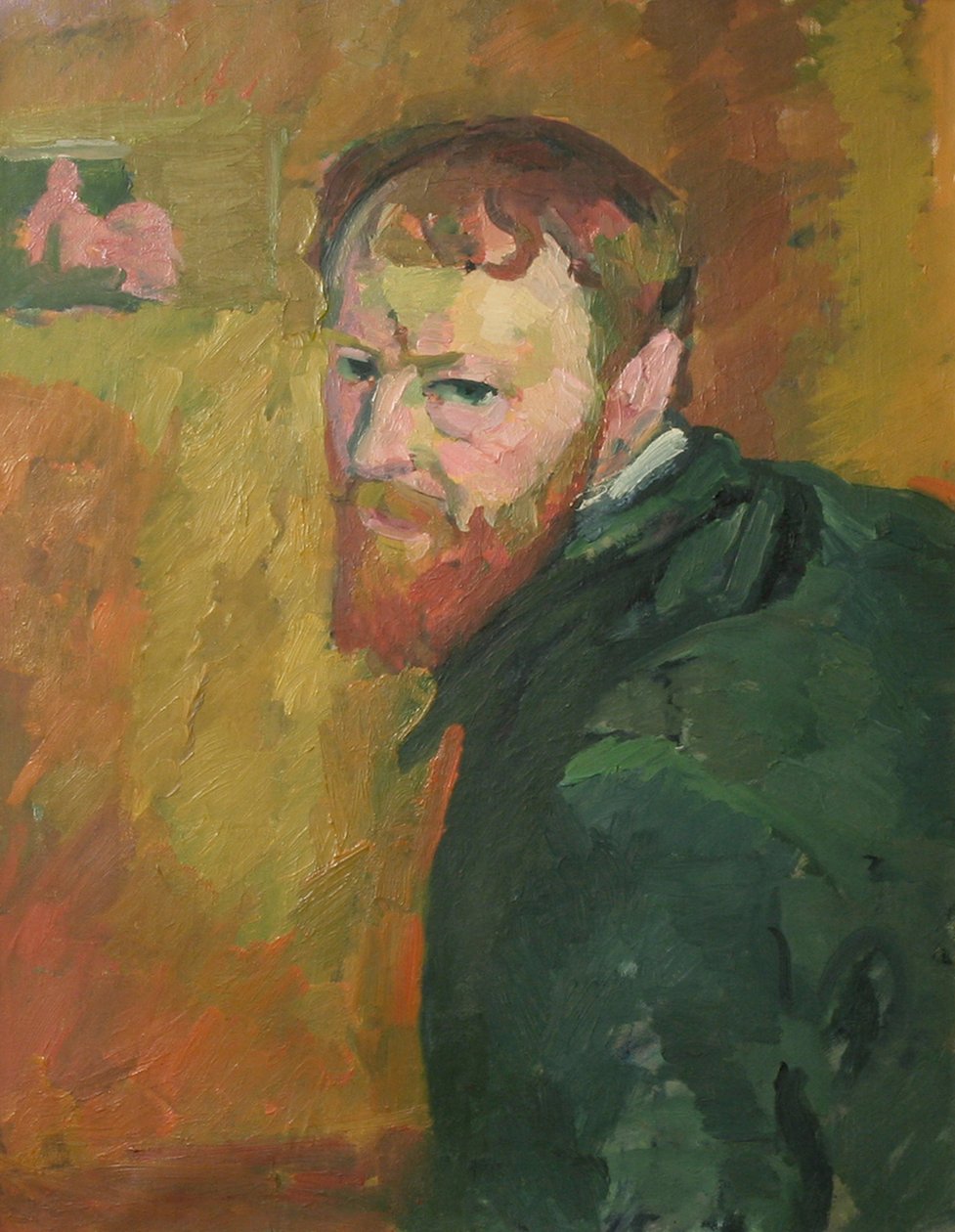 Selvportræt af Giacometti, Giovanni (1868-1933). Olie på lærred, ca. 1913, Mål: 65x50. Kunsthaus Zuerich af Giovanni Giacometti