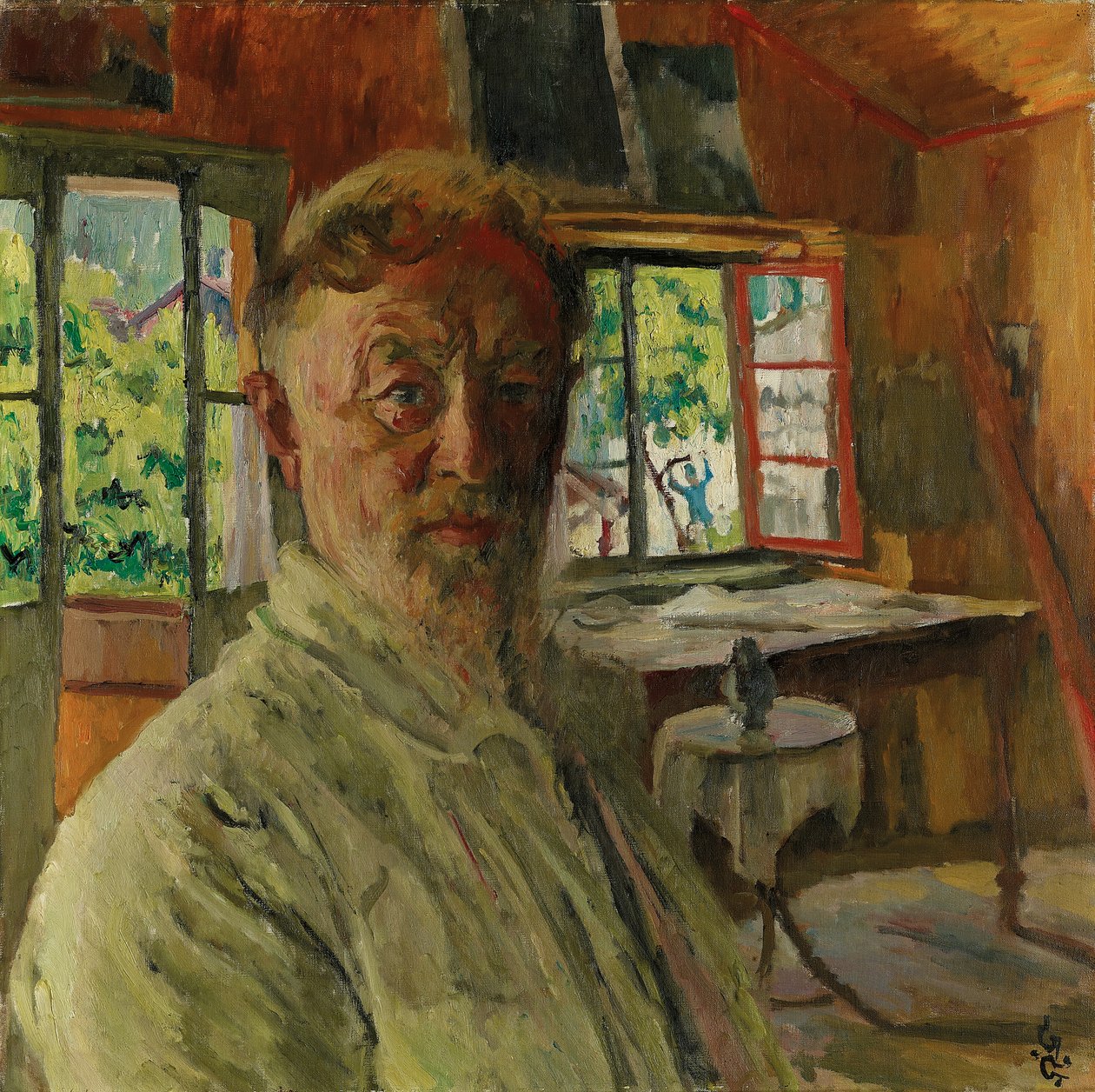 Selvportræt, 1931 af Giovanni Giacometti