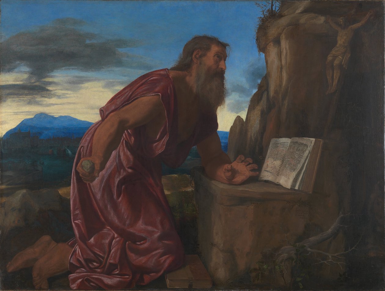 Sankt Jerome af Giovanni Girolamo Savoldo