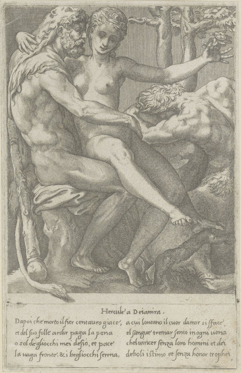 Loves of the Gods (serietitel) af Giovanni Jacopo Caraglio