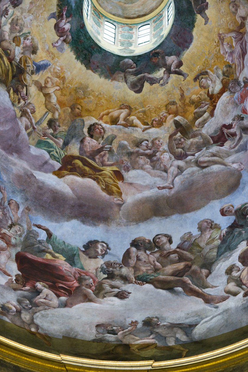 Glory of Paradise, detalje af Giovanni Lanfranco