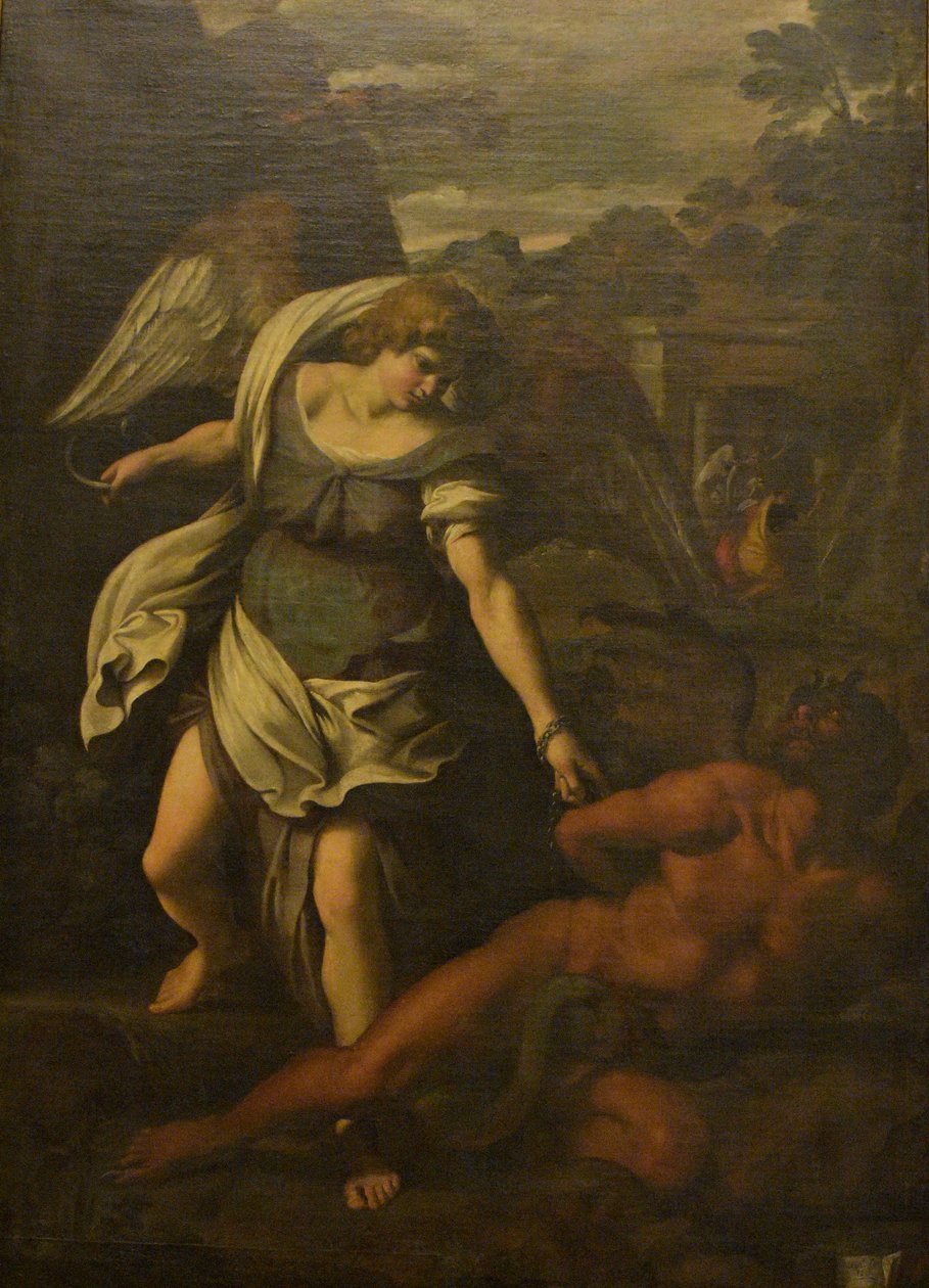 Capodimonte Museum. (4544) af Giovanni Lanfranco
