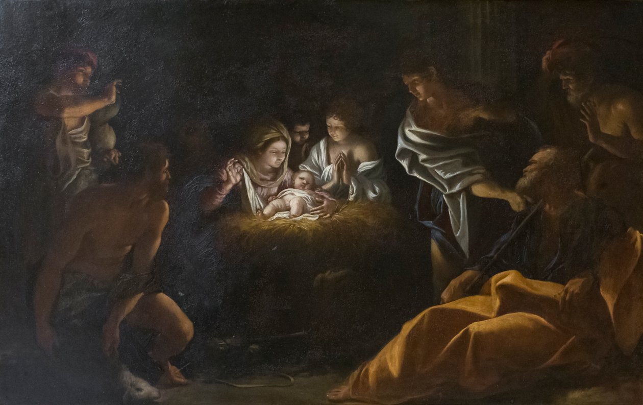 Krybbe af Giovanni Lanfranco