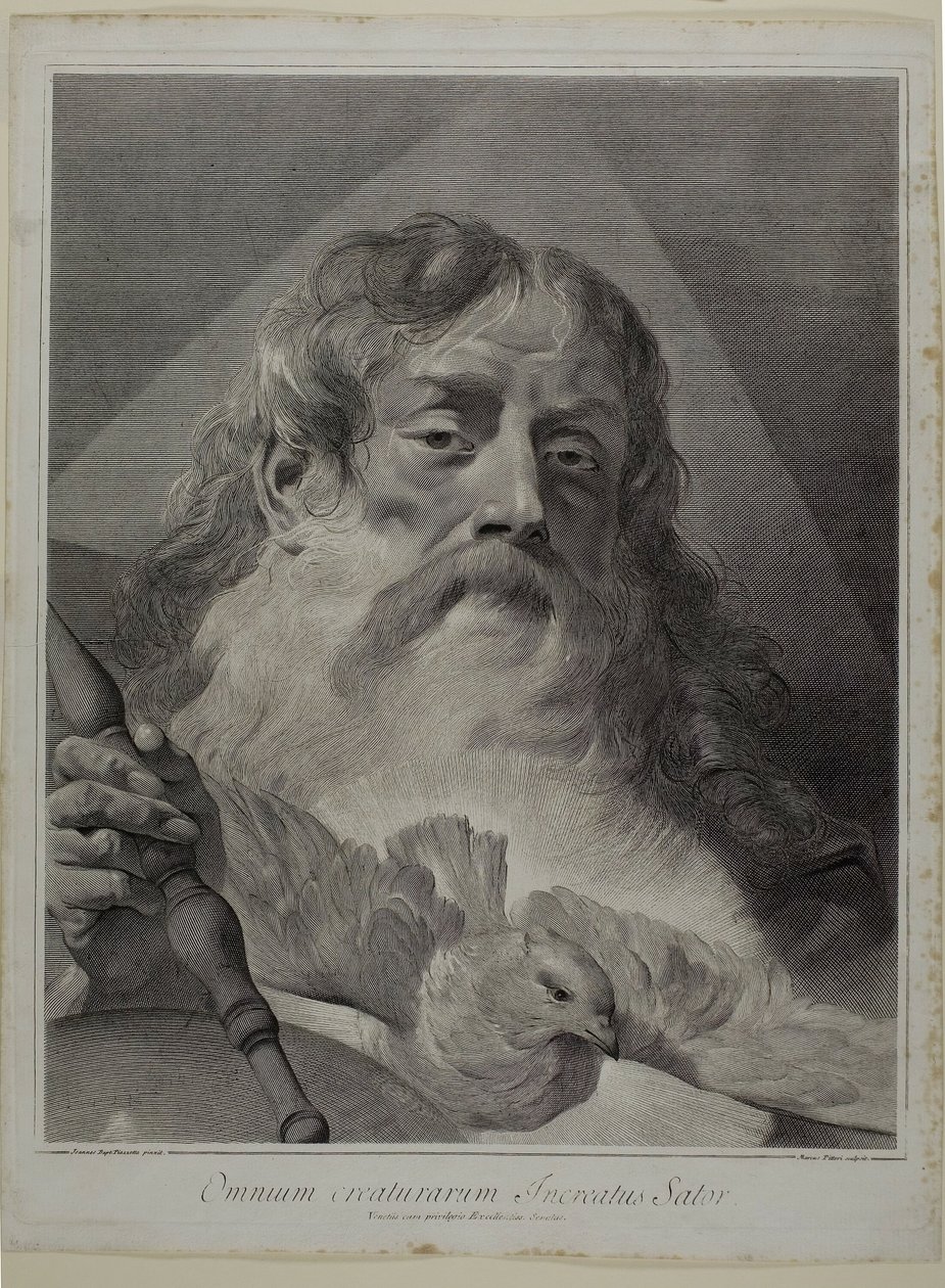 Gud Faderen og elleve af de tolv apostle af Giovanni Marco Pitteri
