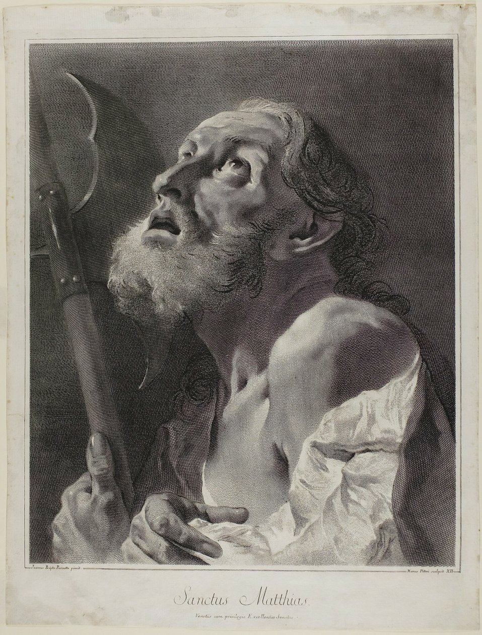 Gud Faderen og elleve af de tolv apostle af Giovanni Marco Pitteri