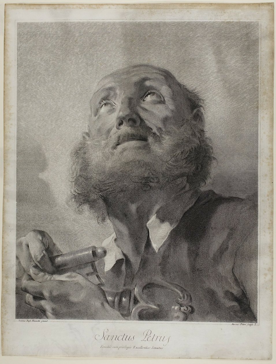 Gud Faderen og elleve af de tolv apostle af Giovanni Marco Pitteri