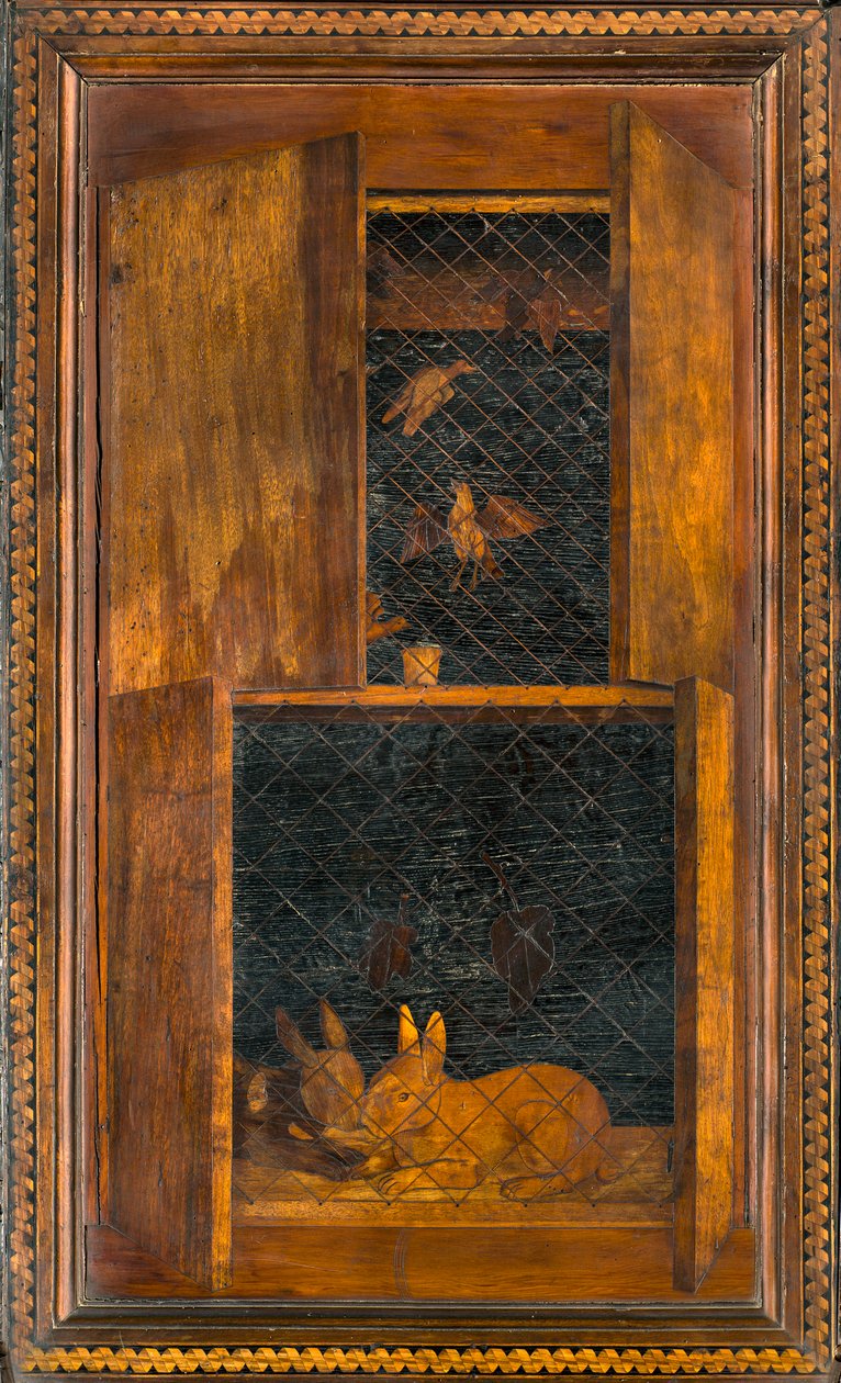 Lignaean Canonical Choir, indlagt af Giovanni Maria Platina 1484, Superior Stall af Giovanni Maria Platina