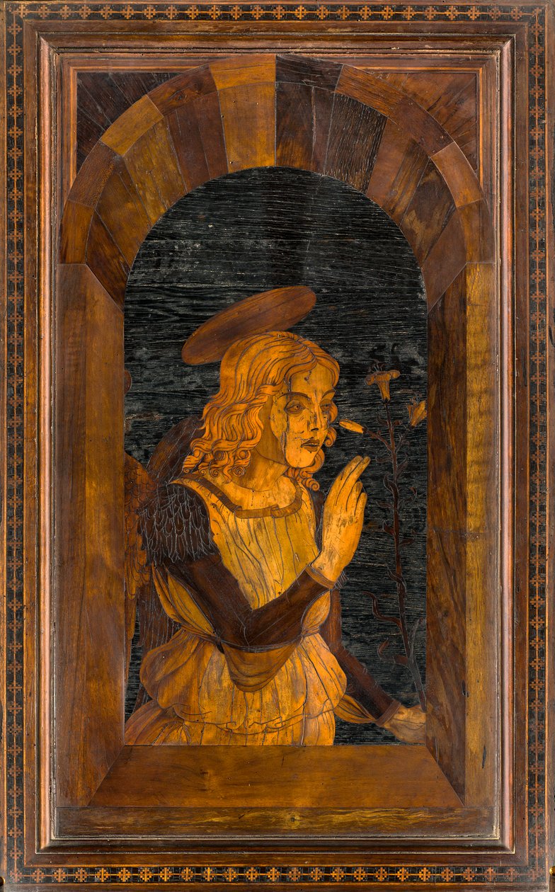 Ligeneansk kanonisk kor, indlagt af Giovanni Maria Platina 1484, øverste bås af Giovanni Maria Platina