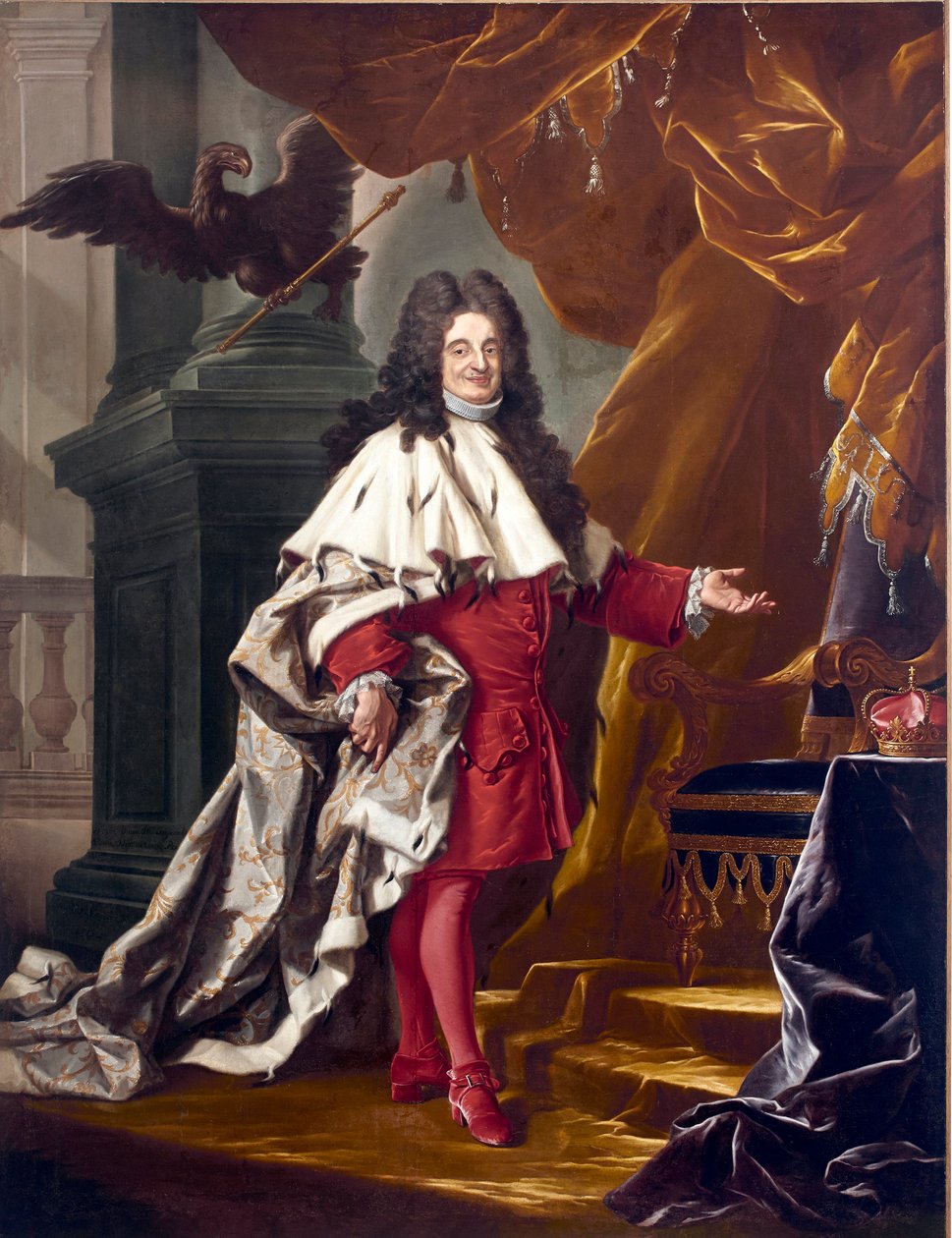 Portræt af Francesco Maria Imperiale Lercari (1629-1712) Doge de Genes (Portræt af Doge of Genova Francesco Maria Imperiale Lercari) Maleri af Giovanni Maria Dellepiane dit "il Mulinaretto" "Genes, Musei di Strada Nuova af Giovanni Maria delle called Mulinaretto Piane