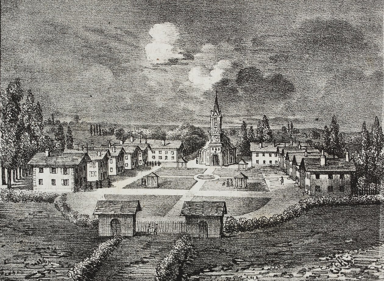 Mettray Agricultural Colony, Tours, Frankrig, fra 
