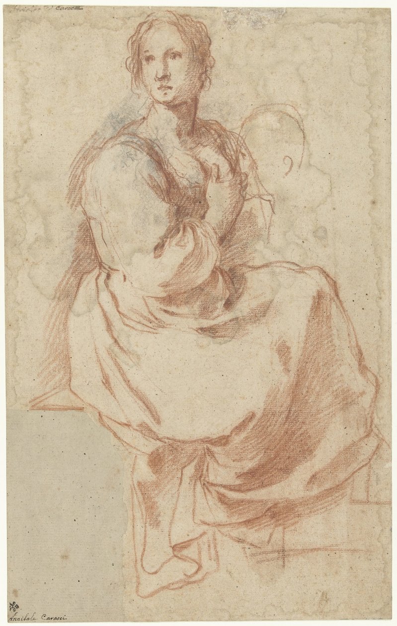 Studie for Pero af Giovanni Martinelli (attributed to)