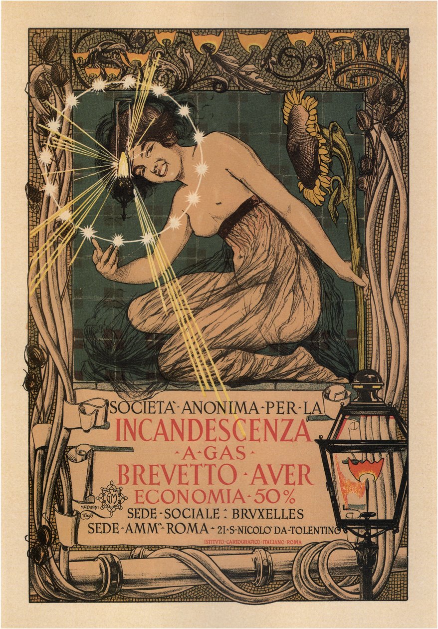 Glødefirma, 1895 af Giovanni Mataloni