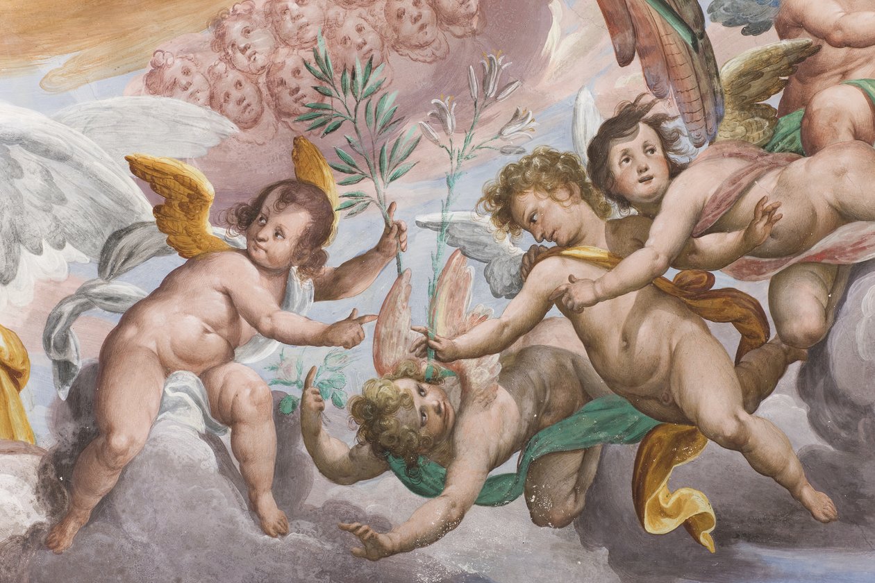 Putti (detalje af 3496733) af Giovanni Mauro della Rovere