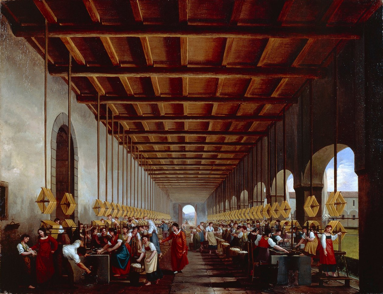 Italien, Spinderiet af Giovanni Migliara
