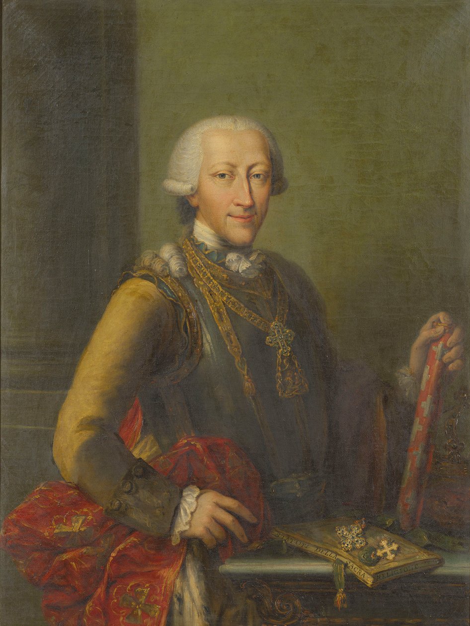 Portræt af kong Victor Amadeus III af Sardinien 1726-1796, 1700-tallet. af Giovanni, Panealbo