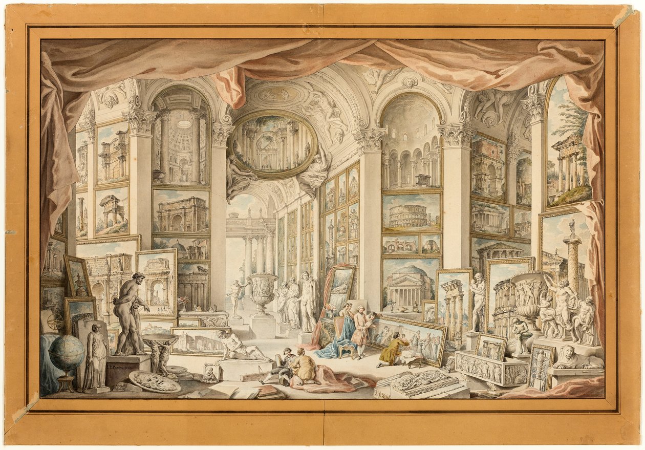 Det gamle Rom af Giovanni Paolo Panini
