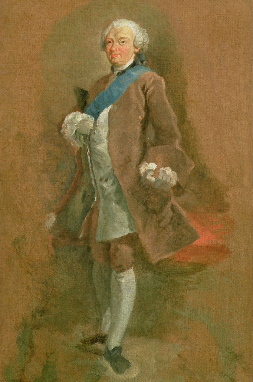 Portræt af Duc de Choiseul, ca. 1757 af Giovanni Paolo Pannini