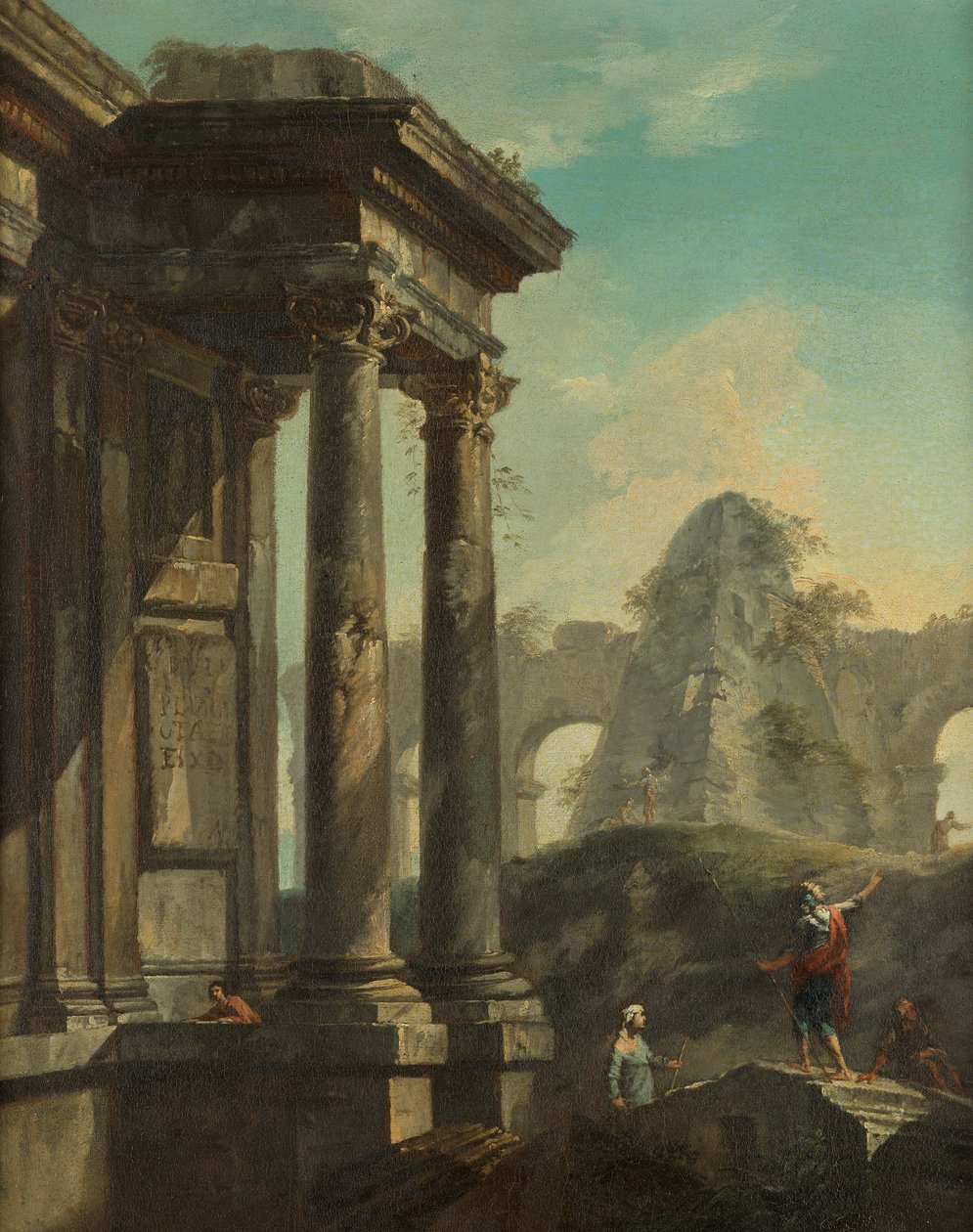 romerske ruiner af Giovanni Paolo Pannini