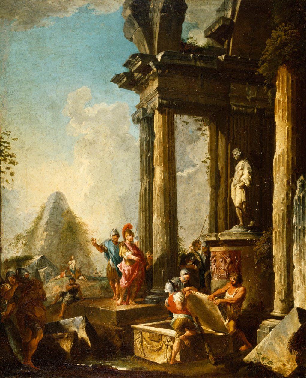 Alexander den Store ved Achilleus