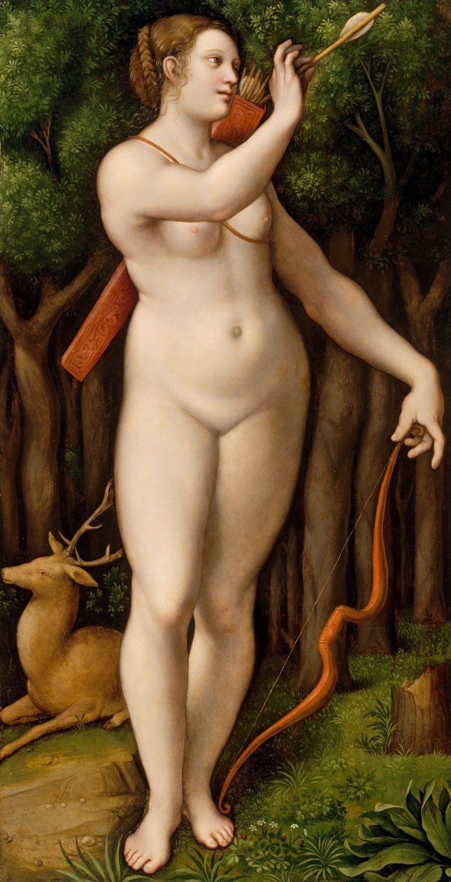 Jægerinden Diana. af Giovanni Pietro Rizzoli