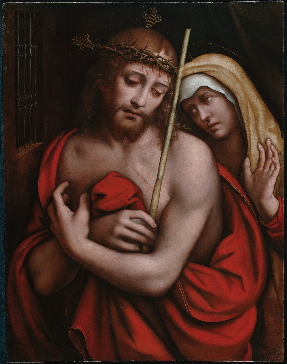 Kristus kronet med torne, efter 1521 (olie på panel) af Giovanni Pietro Rizzoli Giampietrino