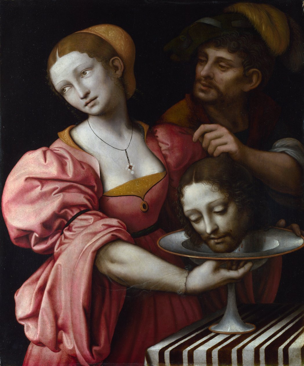Giampietrino (1 Halvdel af det 16. årh.) Salome Olie på træ ca 1510-1520 National Gallery, London 68,6x57,2 af Giovanni Pietro Rizzoli Giampietrino