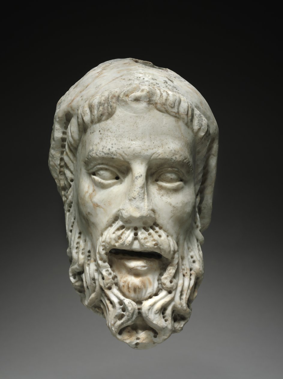 Head of a Prophet, c.1300-1325dani af Giovanni Pisano