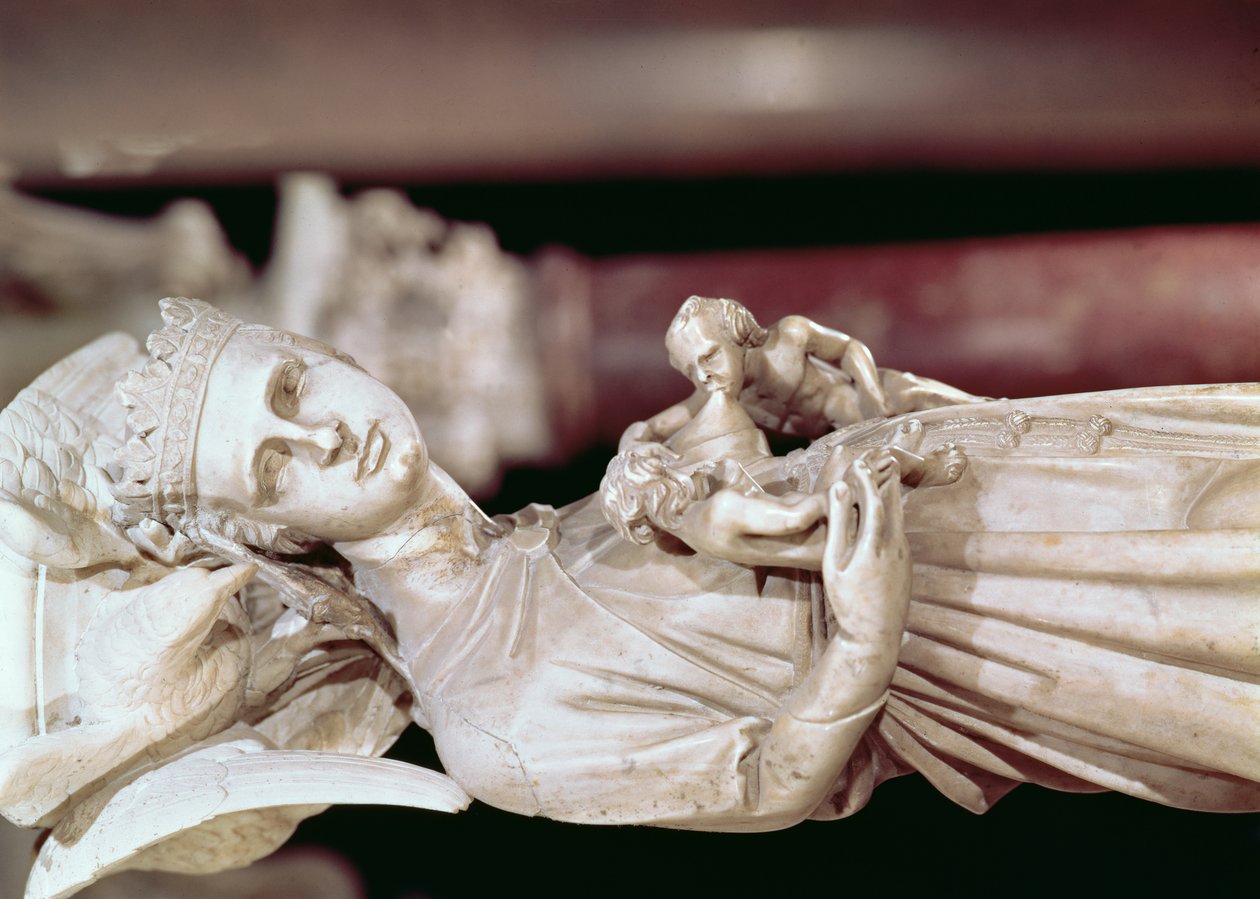 Prædikestol, detalje af skulptur marmor detalje af 124321 af Giovanni Pisano