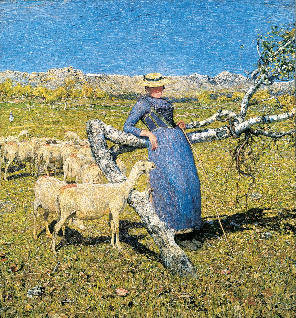 Højmiddag i Alperne af Giovanni Segantini