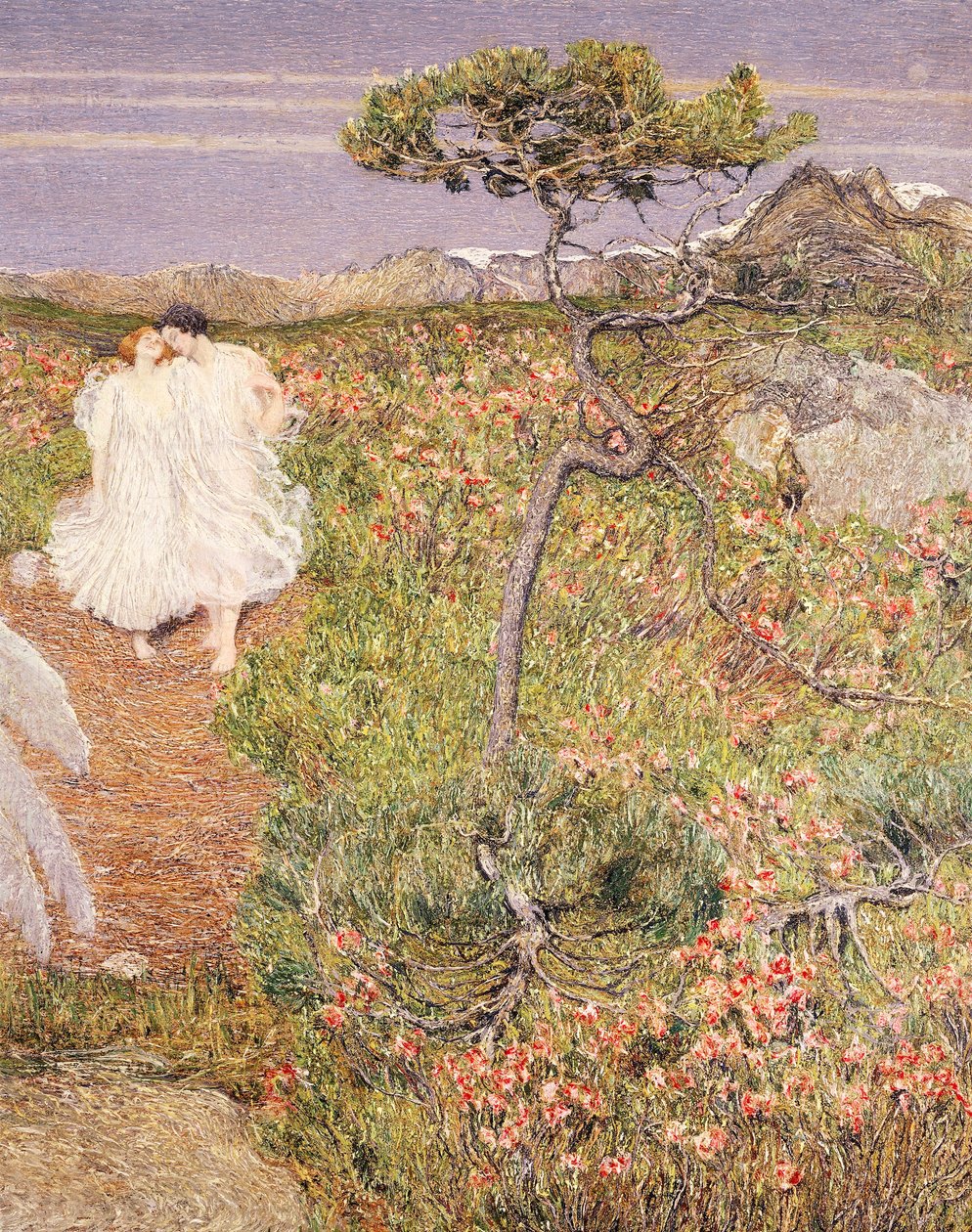 Italien, Kærlighed ved Livets Kilde af Giovanni Segantini