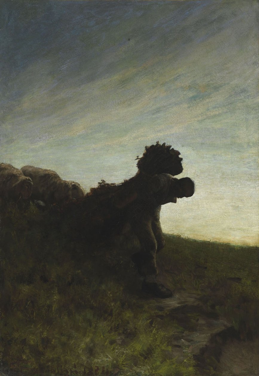 Dagens sidste opgave Dagens sidste opgave, 1884. af Giovanni Segantini