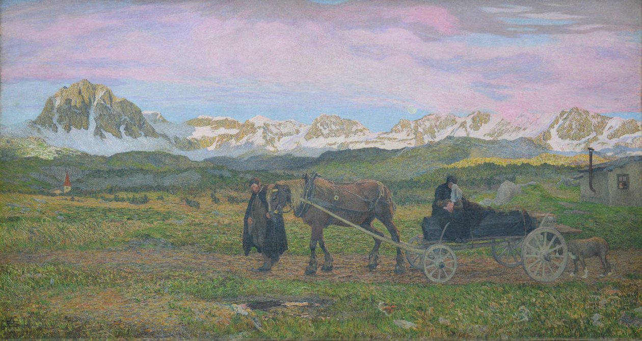 Vende hjem af Giovanni Segantini