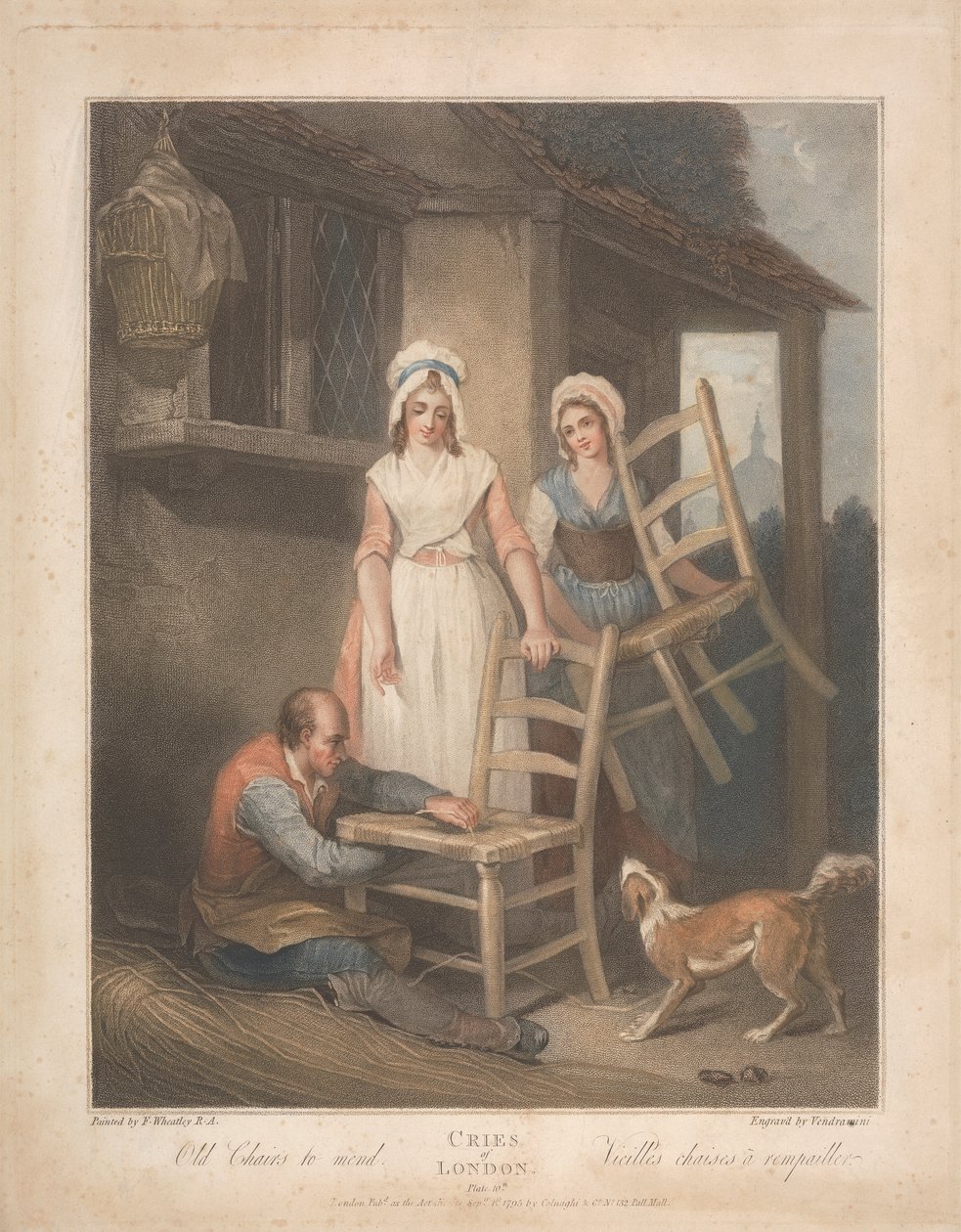 Gamle stole til reparation af Giovanni Vendramini