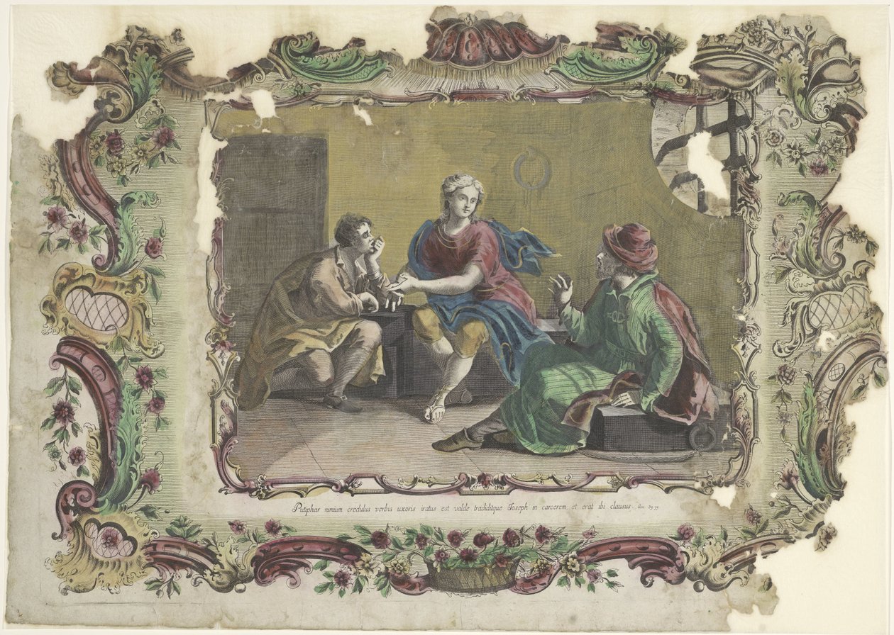 Josef i fængsel The Life of Joseph (serietitel) af Giovanni Volpato