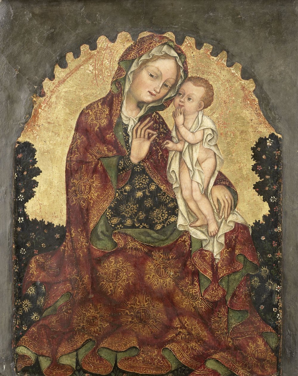 Ydmyghedens Madonna af Giovanni da Francia (attributed to)